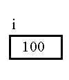 i:=100
